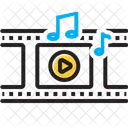 Vídeo de música  Ícone