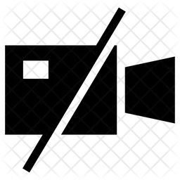 Desactivación de vídeo  Icono
