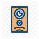 Video Doorbell Smart Security Visitor Alert Icon