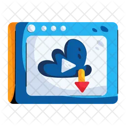 Video Download  Icon