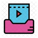 Video Play Drawer Icon