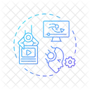 IA Video Inteligencia Artificial Icon