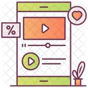 Video Earning App  Icon