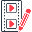 Video Editing Editing Cutter Icon