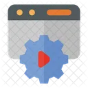 Video Editing Editing Cogwheel アイコン