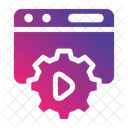 Video Editing Editing Cogwheel アイコン