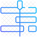 Video Editing Timeline Icon