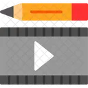 Video Edition Configuration Video Icon