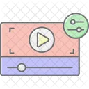 Video Edition Lineal Color Icon Icon