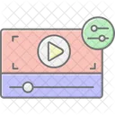 Video Edition Lineal Color Icon Icon