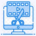 Video Editor Video Editing Video Montage Icon