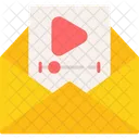 Video Email Multimedia Email Advertizing Icon