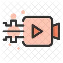Vídeo en línea  Icono