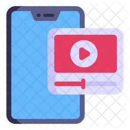Vídeo en línea  Icono