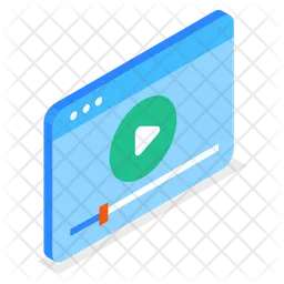 Vídeo en línea  Icono