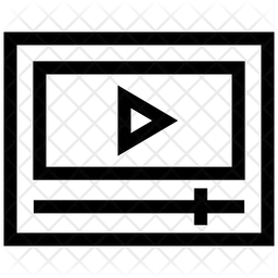Vídeo en línea  Icono