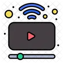 Vídeo en línea  Icono