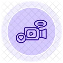 Video Engagement Video Engagement Icon
