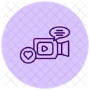 Video Engagement Video Engagement Icon