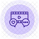 Video Engagement Media Icon