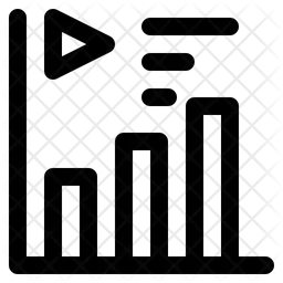 Estadísticas de vídeo  Icono