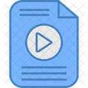 File Document Video Icon