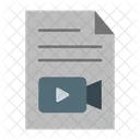 Video File File Document Icon
