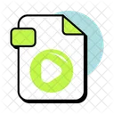 Video File Multimedia Play Icon