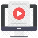 Video File Video Streaming Video Lecture Icon