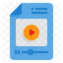 Video File Video Interface Icon