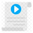 Video File File Format Filetype Icon
