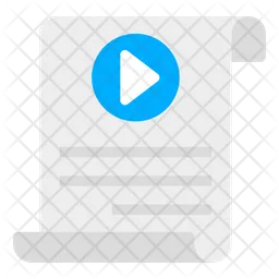 Video File  Icon