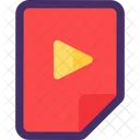 Video File Video Document Video Icon