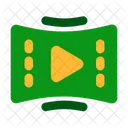 Video File Play Button Metaverse Icon