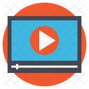 Video Advertisement Online Icon