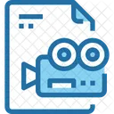 Video File Document Icon