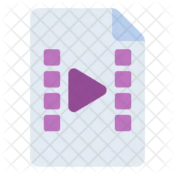 Video File  Icon