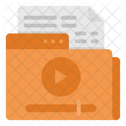 Video File Folder  Icon