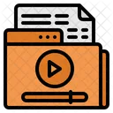 Video File Folder  Icon