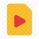 Video File Video Document Icon