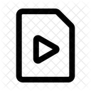 Video File Video Document Icon