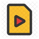 Video File Video Document Icon