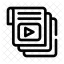 Video Document File Icon
