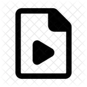 Video File Files Document Icon