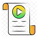 Video File Multimedia Device Icon