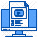 Video File  Icon