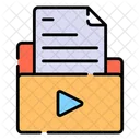 Video File Files Icon