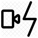 Lightening Blitz Zig Zag Icon