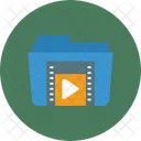 Video Folder Footage Video Icon
