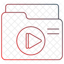 비디오 폴더  아이콘